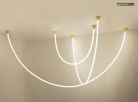 MOOSEE lampa wisząca LASSO 300 Smart      złota