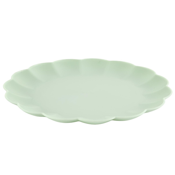 Talerz obiadowy Iris 25,5cm zielony       jasny