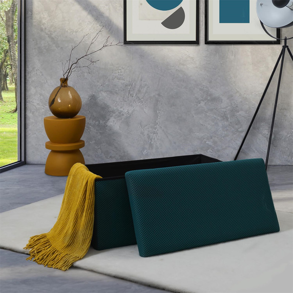 Pufa Velse Atom turkusowa