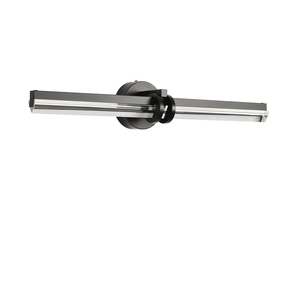 Lampa ścienna LOVELY LED czarna 58 cm