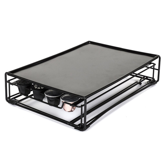 Szuflada na kapsułki Nespresso czarna