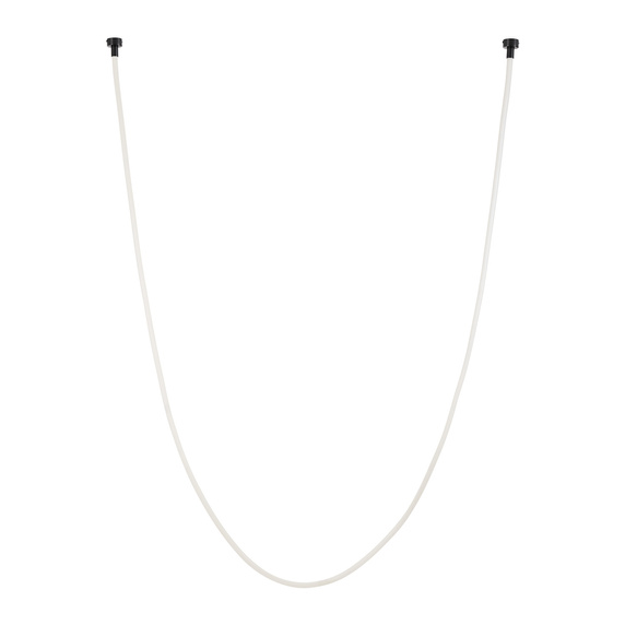 Lampa wisząca SNAKE LED wąż ledowy czarna 500 cm