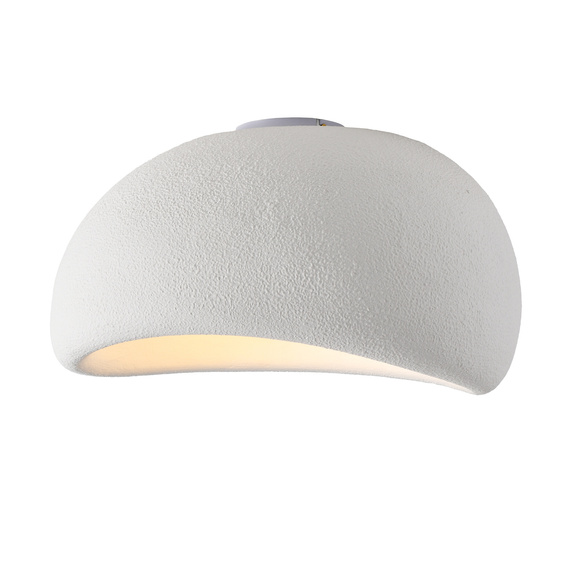 Plafon sufitowy STONE biały 50 cm