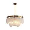 Lampa wisząca AURORA mosiądz 60 cm