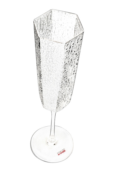 KARE komplet 4 kieliszków do szampana CASCATA 250ml