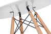 Stół DTW 80 cm, blat biały