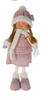 Figurka dziewczynka 38cm różowa