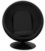 Fotel BALL BLACK czarny