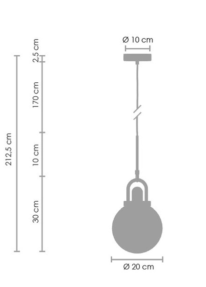 Lampa wisząca PEARL złota 20 cm - klasyczna lampa sufitowa  do salonu