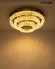 MOOSEE lampa sufitowa / plafon SAVOY 3 złota