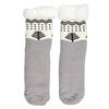 Skarpety zimowe sherpa ze wzorem rozmiar  39-42 szare