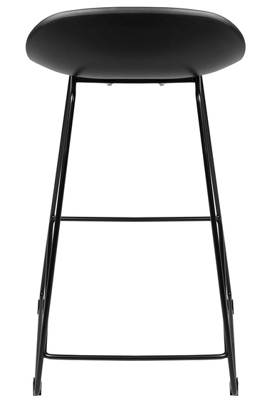 Krzesło barowe ROLF czarne 76