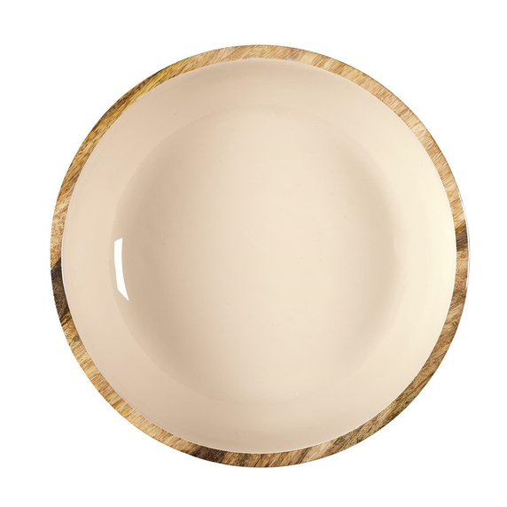 Miska Dune 33 cm z drewna mango