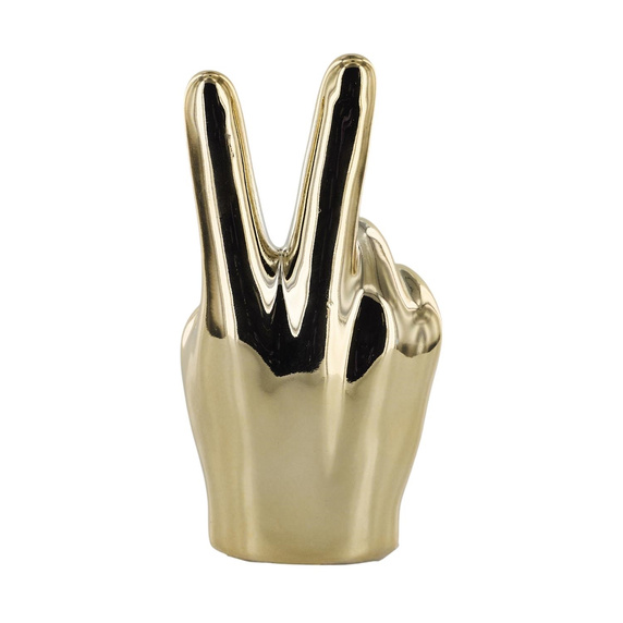 Dekoracja, figurka Dłoń mała Victoria     złota