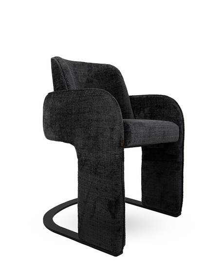 MaMaison krzesło BORA czarne