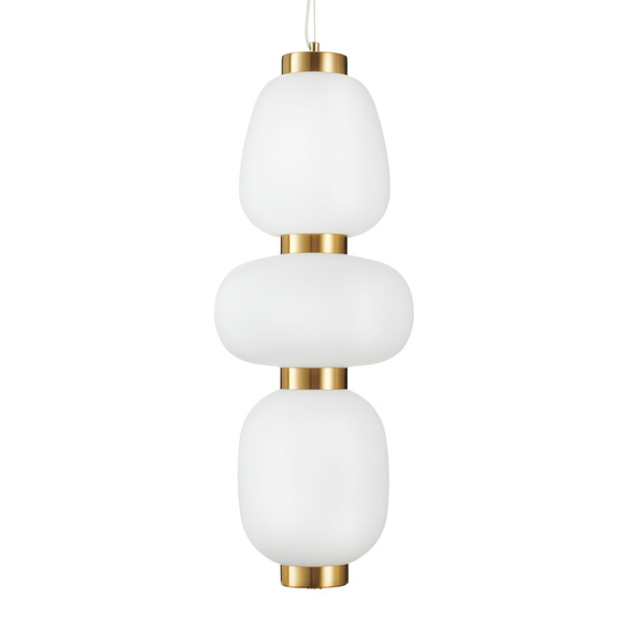 Lampa wisząca BRILLA-3 LED złota 23 cm
