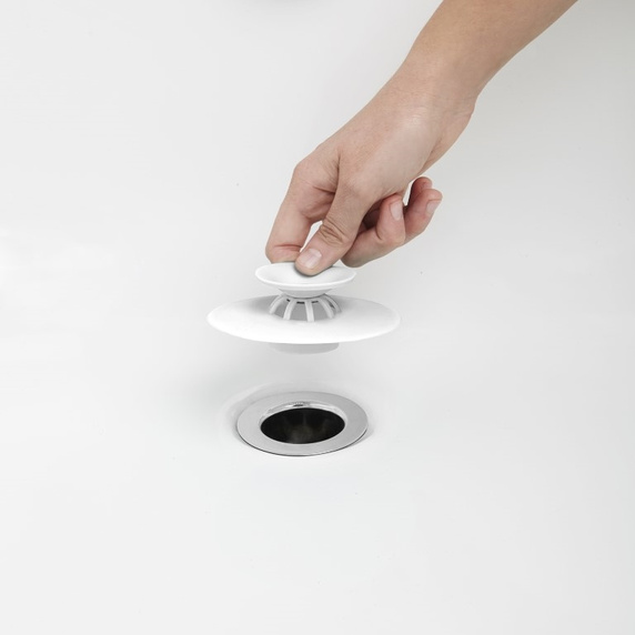 UMBRA zatyczka do wanny FLEX biała