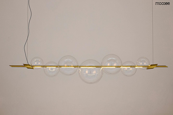 MOOSEE lampa wisząca ECHO 140 złota