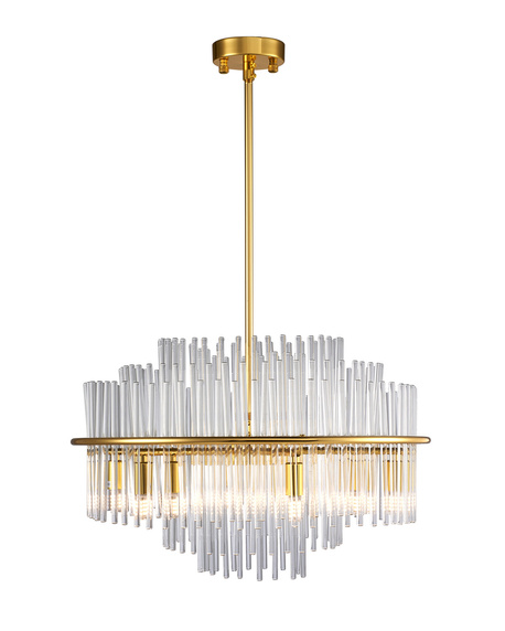 Lampa wisząca LUXORIA złota 50*35 cm