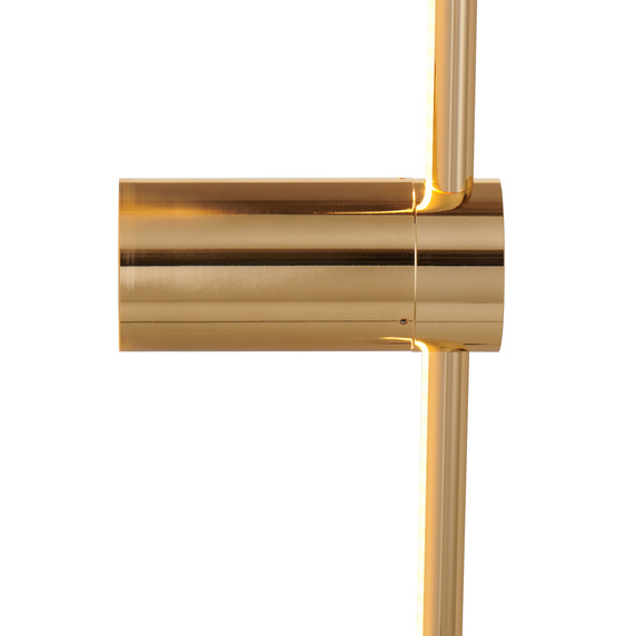 Lampa ścienna SPARO LED złoty połysk 100 cm