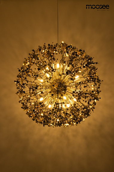 MOOSEE lampa wisząca MONETE 50 złota