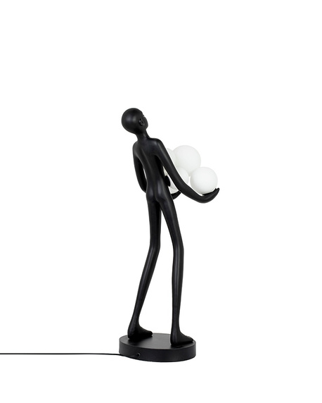 MOOSEE lampa stołowa HUMAN PREMIUM czarna