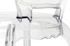 Krzesło KING transparentne - poliwęglan