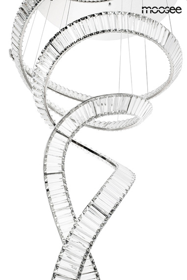 MOOSEE lampa wisząca WAVE CORDON 2B chrom