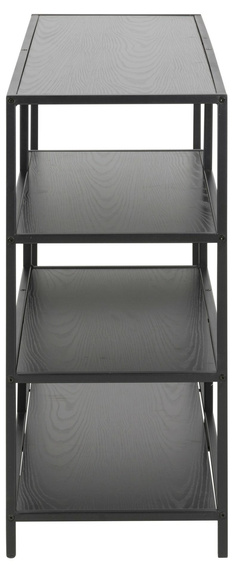 Regał Seaford V czarny