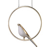 Lampa wisząca PTAK TIT LED złota 35 cm