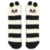 Skarpety pluszowe Panda czarne