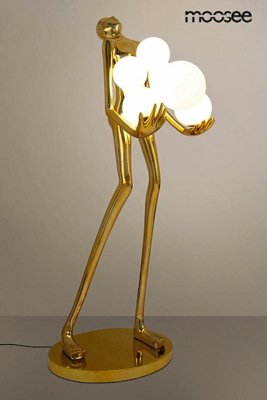 MOOSEE lampa podłogowa HUMAN GOLD         PREMIUM