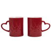 Zestaw 2 kubków Amour 300ml czerwone