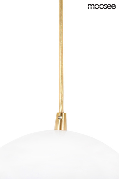 MOOSEE lampa wisząca GLOBE 20 złota