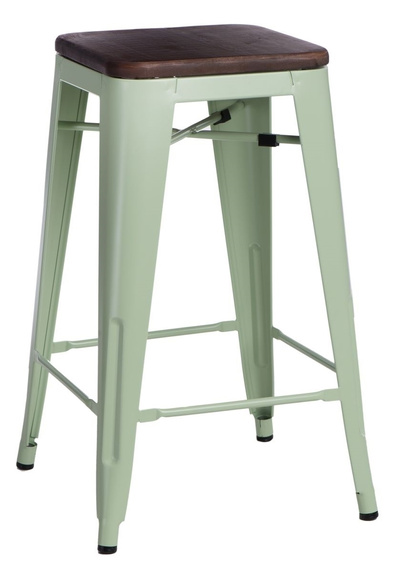 Hoker Paris Wood 65cm zielony sosna       orzech