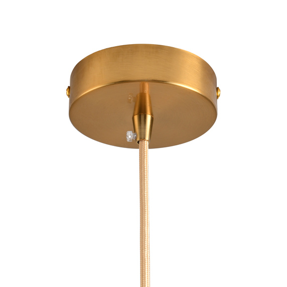Lampa wisząca ORBITA biało-złota 25 cm - nowoczesny design