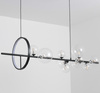 Lampa wisząca ORION LONG-120 czarna 120 cm
