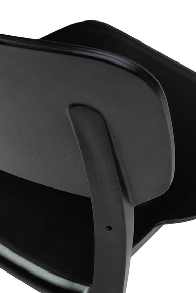 Krzesło AGAT PREMIUM czarne - polipropylen