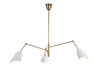 Lampa wisząca RAGNO biała 150 cm