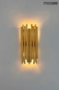 MOOSEE lampa ścienna TUBO złota