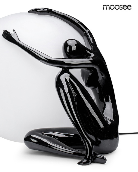 MOOSEE lampa stołowa UOMO 50 czarna