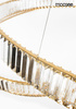 MOOSEE lampa wisząca WAVE 160A złota