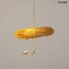 MOOSEE lampa wisząca LEAFS złota