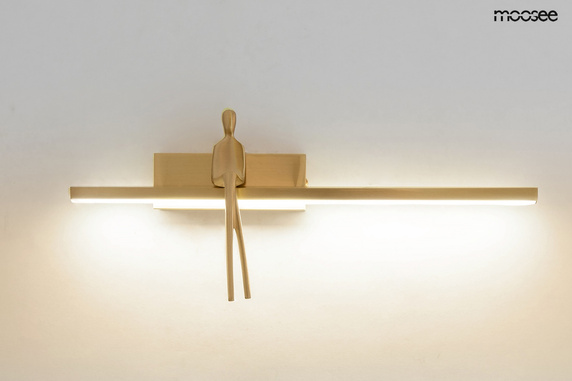 MOOSEE lampa ścienna BOY złota