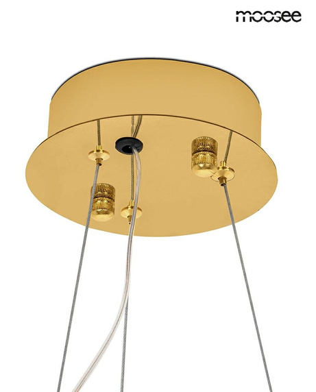 MOOSEE lampa wisząca FLORENS 80 złota