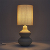 Lampa stołowa Lamil ceramiczna kremowa