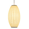 Lampa wisząca SILK BARREL biała 60 cm