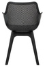 Krzesło LANDI czarne - polipropylen