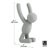 UMBRA wieszak ścienny BUDDY ciemnoszary - jasnoszary - biały