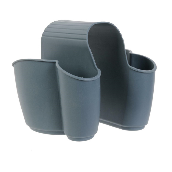 Uchwyt na gąbki do zlewu podwójny